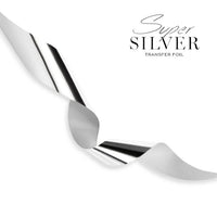 Super Silver Transfer Foil -1KOM