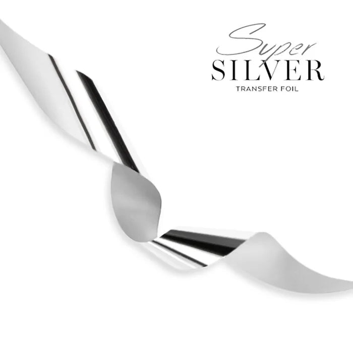 Super Silver Transfer Foil -1KOM