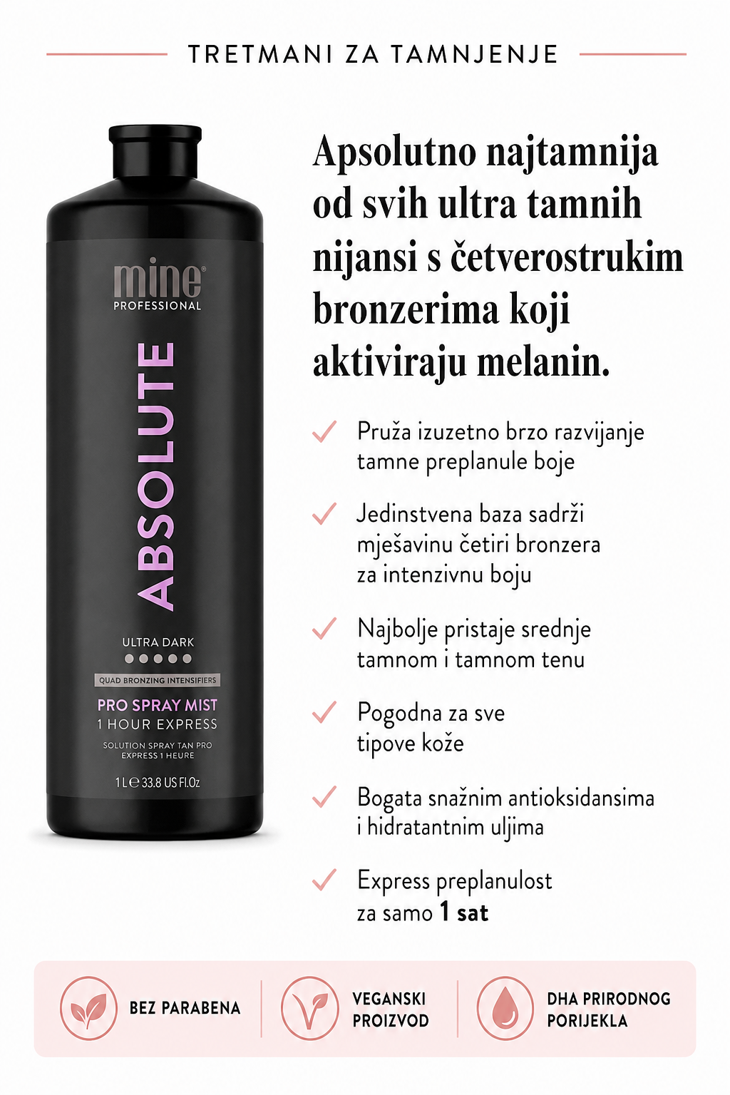 Absolute Pro Spray Mist 1L
