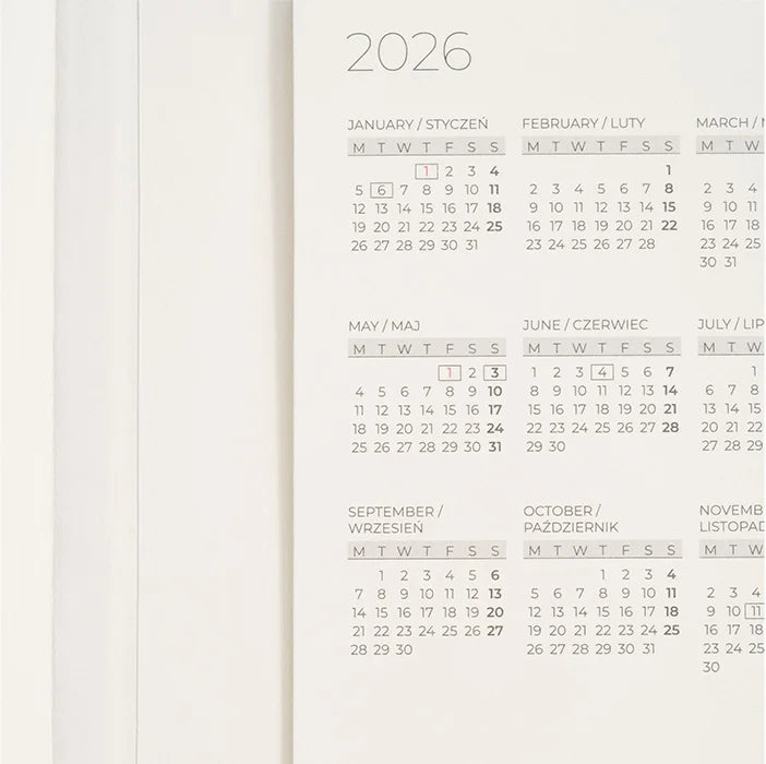 Sedmični kalendar za stiliste 2026 – 1KOM