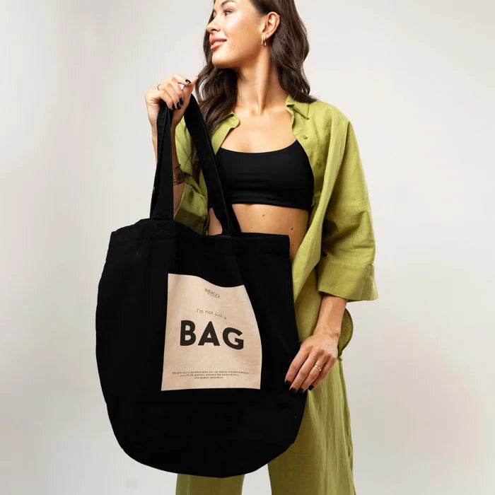 Vintage crna torba/ceker