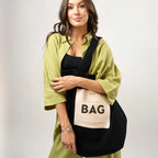 Vintage crna torba/ceker