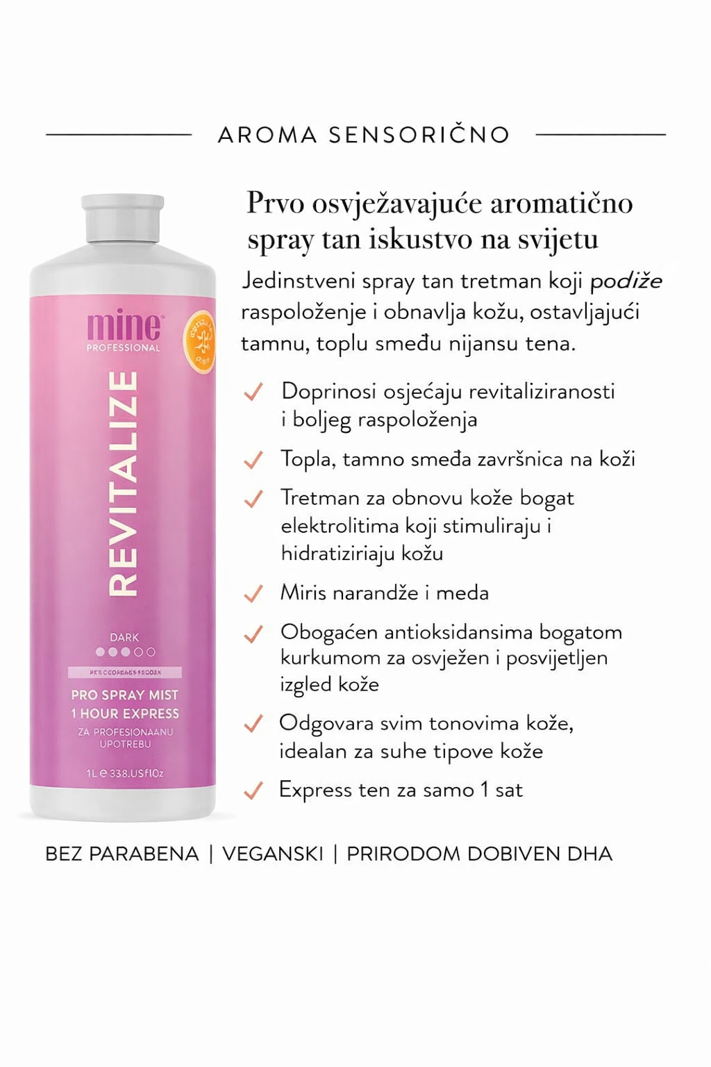 Revitalize Pro Spray Mist 1L