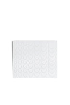 FRENCH NAIL STICKERS SILVER - 1KOM