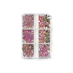 Rhinestones For Nails Multicolor Set