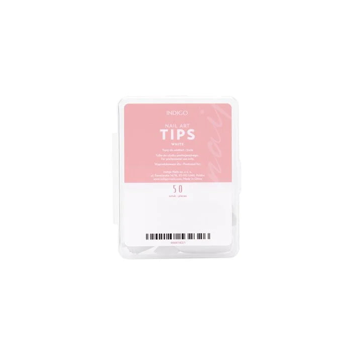 NAIL ART TIPSE/ WHITE