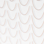 FRENCH NAIL STICERS - ROSE GOLD - 1KOM