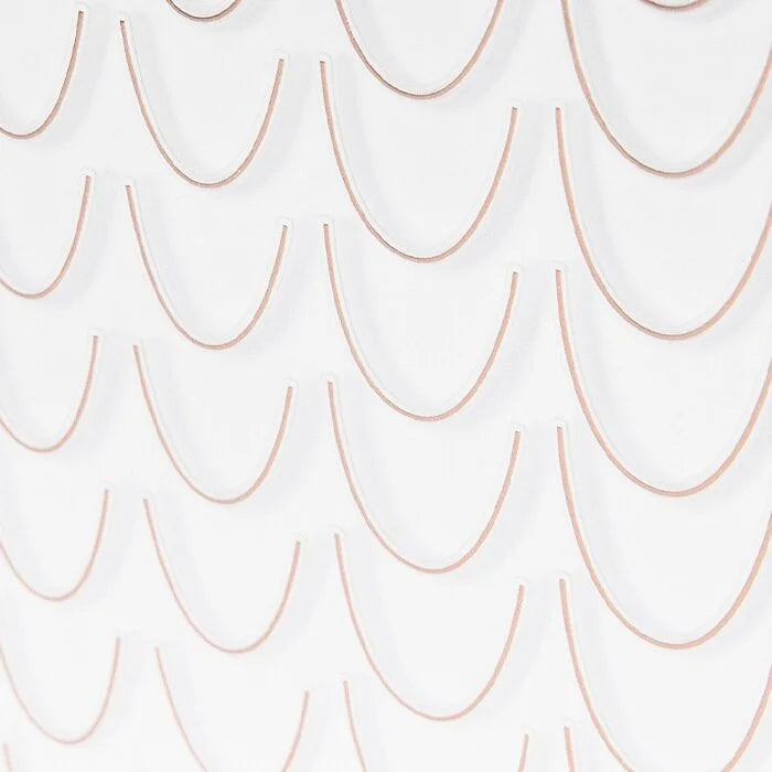 FRENCH NAIL STICERS - ROSE GOLD - 1KOM