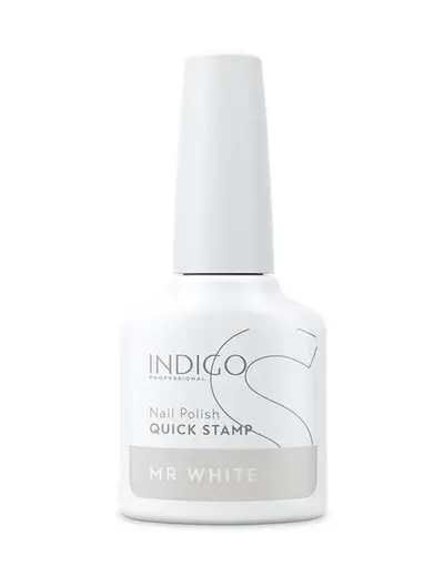 Stamping nail polish Quick Stamp Mr. White - 7ml